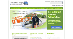 Desktop Screenshot of goodnewsgarage.org